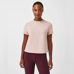 Spanx pink top Large